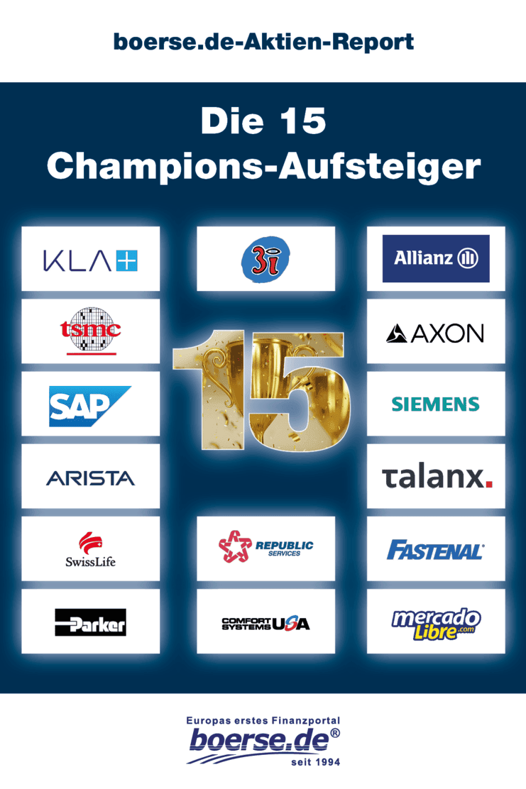 Aktien-Report Champions-Aufsteiger