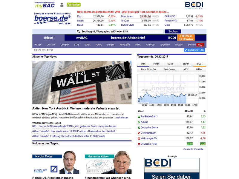 boerse.de 2017