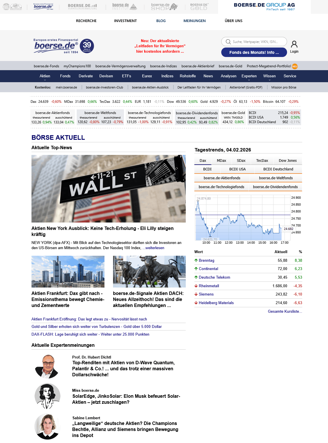 boerse.de 2026