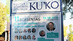 Aktuelle Informationen zum 11. Rosenheimer Börsentag am 14. Oktober!