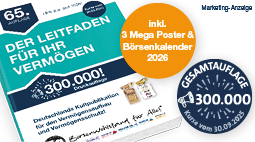 Neu: Der aktualisierte „Leitfaden für Ihr Vermögen“ mit den Kennzahlen per 30. September 2025!