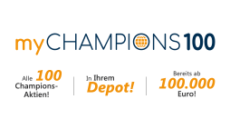 myChampions100: So profitieren Anleger ab sofort von allen 100 Champions!