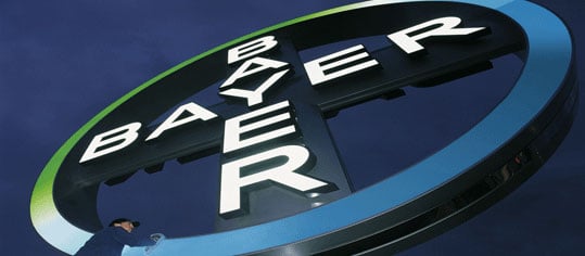 Unternehmenslogo von Bayer