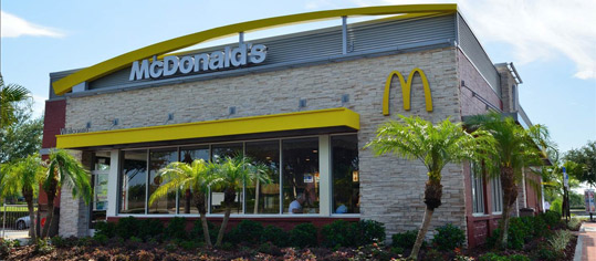 McDonald's-Filiale in Sun City, Florida.