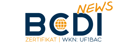 Neues BCDI-Zertifikat (WKN UF1BAC) ab sofort handelbar