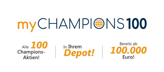 myChampions100: So profitieren Anleger ab sofort von allen 100 Champions!