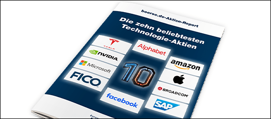 Neu: Die zehn beliebtesten Technologie-Aktien im boerse.de-Check
