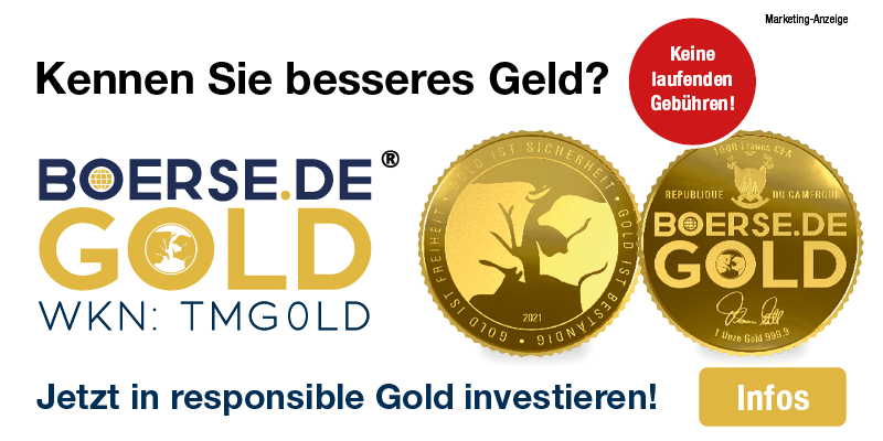 Kein schmutziges Gold! Kein Diebstahl-Risiko!