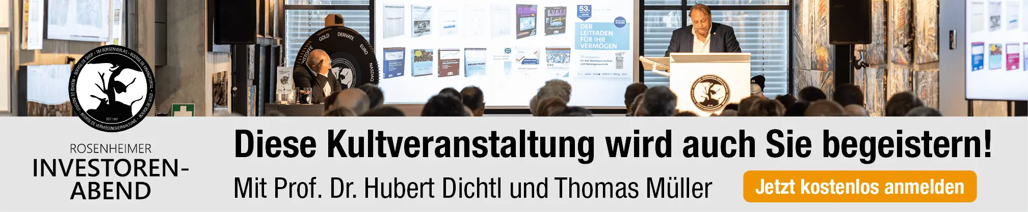 Rosenheimer Investoren-Abend