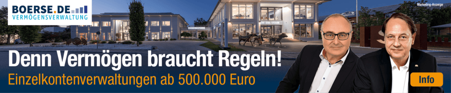 Einzelkontenverwaltung ab 500.000 Euro