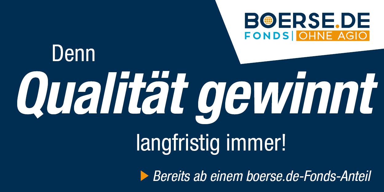 Denn Qualität gewinnt langfristig immer!