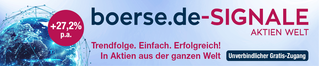 Trendfolge. Einfach. Erfolgreich! in Aktien aus der ganzen Welt.