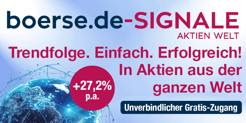 Trendfolge. Einfach. Erfolgreich! in Aktien aus der ganzen Welt.