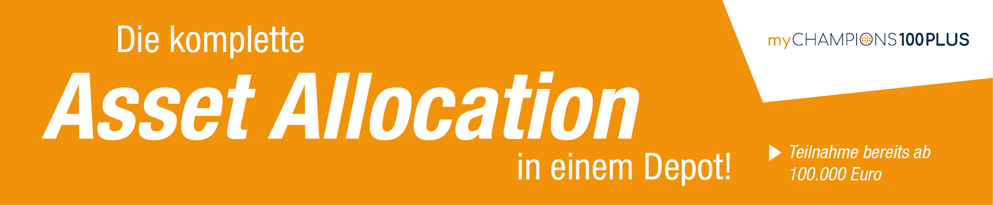 Die komplette Asset Allocation in einem Depot!