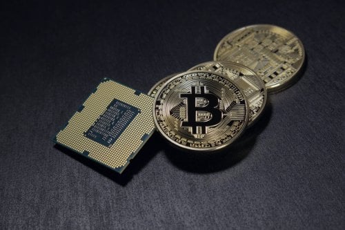 Symbolbild von Bitcoins